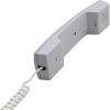 DKURVE® Telephone Phone Handset Cable Cord Landline 8Ft Uncoiled / 1.4Ft Coiled Landline Phone Handset Cable RJ9 4P4C Telephone Accessory white