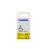 Casio XR-6YW1 6mm Black On Yellow Tape Cartridge, Packaging Size: 8 M divine plus trading llc best price in UAE DUBAI