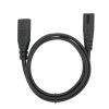 C8 to C7 Power Cable, IEC320 C8 to C7 Male to Female Extension Power Cord 2M