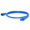 DKURVE® C13 to C14 BLUE Computer to PDU Power Extension Cord 14AWG 250V/15A, Power Extension Cable 2M IEC C14 to IEC C13 PDU Power Cord