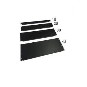 19-Inch Blank Rack Mount Panel Set – 2U / 3U / 4U – Heavy-Duty Steel
