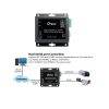 DTECH Serial to Ethernet Converter Adapter RS232 RS422 RS485 to TCP IP Device Server Supports DHCP DNS Modbus RTU/TCP 10/100M Power Over Ethernet POE