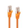 Cat6A Ethernet Patch Cable SFTP Shielded Ethernet Cable Orange (1M/2M/3M/4M/5M/10M) - High Performance 26 AWG RJ45 Network Cable for 10-Gigabit LAN