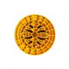 DKURVE Cable Organizer Tool: Cable Comb / Wire Dresser / Bundler / Ethernet Organizer (Yellow, Plastic, Up To 24 Cables)