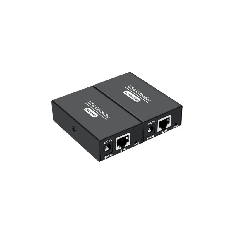 120M USB Extender Over Ethernet – 4 Port USB 2.0 Hub via RJ45 Cat6 Network Cable